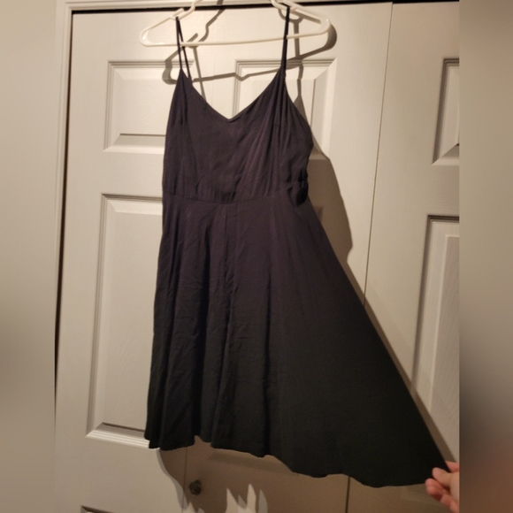 GAP Dresses & Skirts - Black circle skirt dress GAP M
